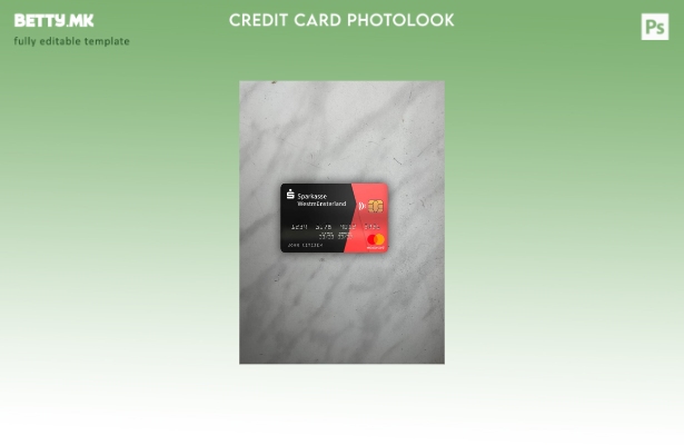 модерен стил Германија Sparkasse Westmunsterland банка мастер карта photolook пр